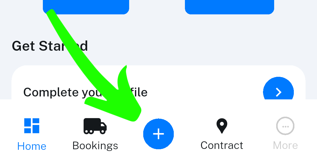 Add Trucks Screen